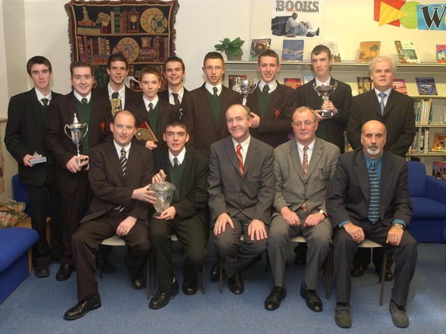 Derry and Donegal secondary school pupils in October 2003