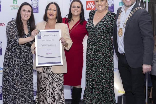 Derry bars and restaurants celebrated success at the Ulster Regional Final of Irish Restaurant Awards 2023.
