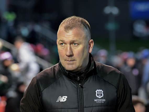 Former Derry City assistant manager Alan Reynolds returned to the Brandywell with Waterford. Photo: George Sweeney