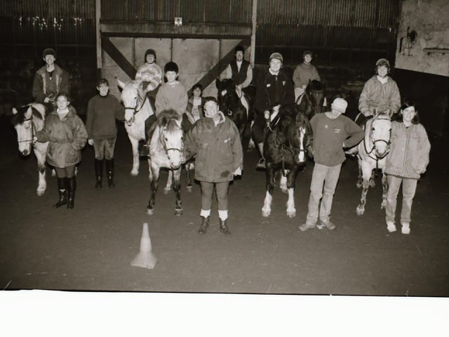 Horseriding at Lenamore Stables.