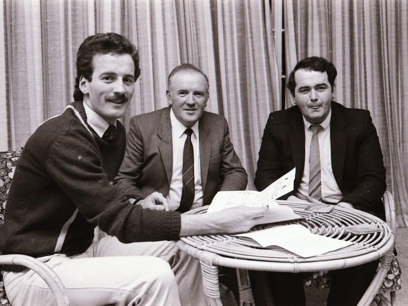 Group pictured back in 1984.