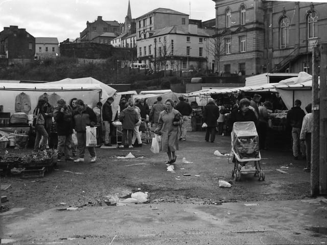 The old Foyle Street market.
