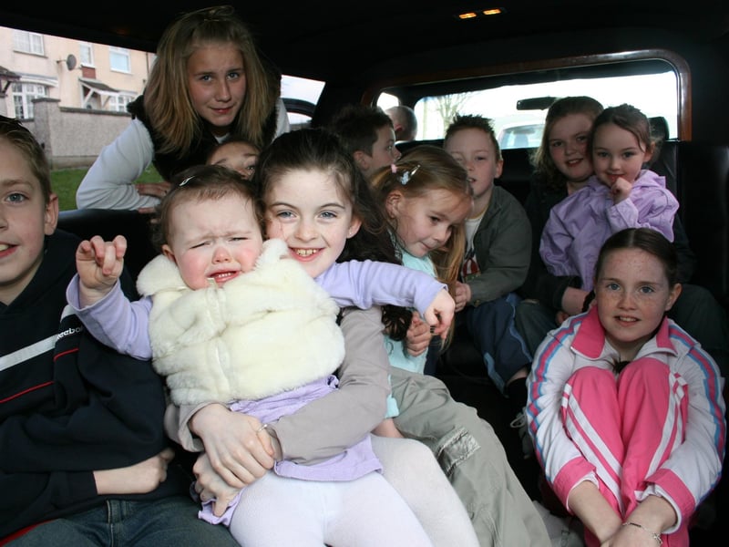 Parties and celebrations in Derry in April 2005.