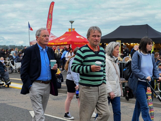 Visiting the Foyle Maritime Festival. Photo: George Sweeney