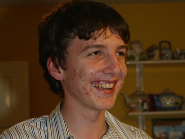 Parties and celebrations back in 2004: Gareth Devlin.