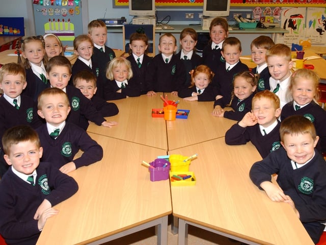 20 YEARS ON: Pictures of Derry children starting primary 1 in September 2003