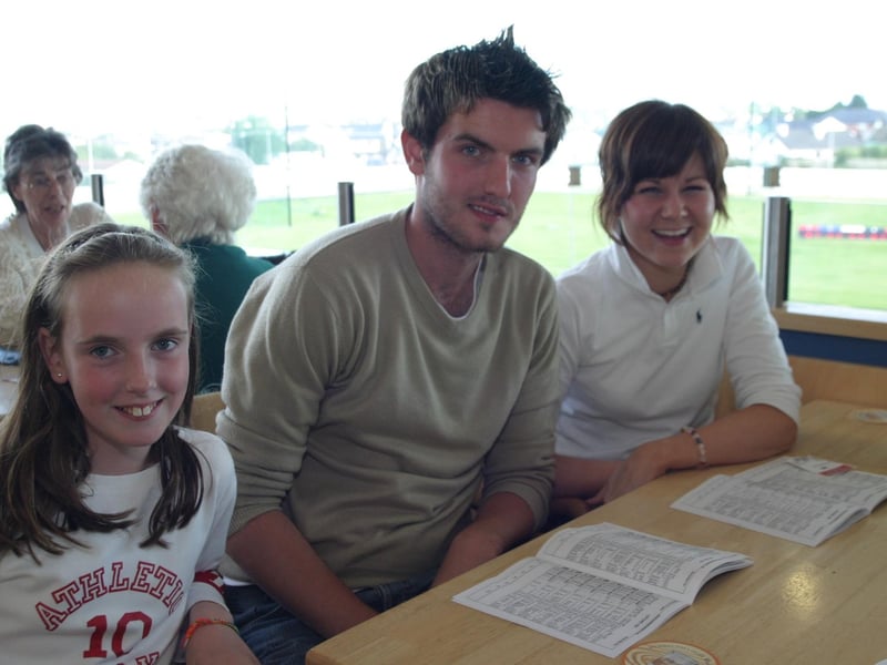 A night out at the Lifford dog track in July 2004.