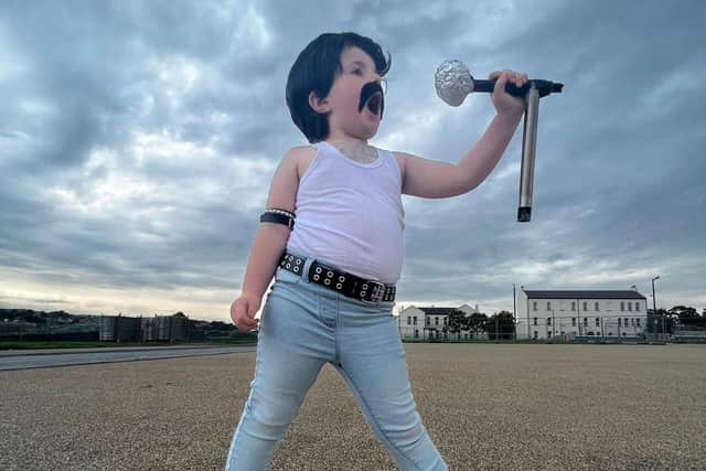 Robyn Long, from Derry, dressed as Freddie Mercury.