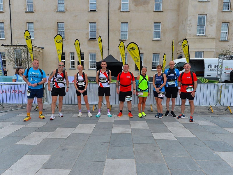 The 2024 Waterside Half Marathon Pace Setters. Photo: George Sweeney