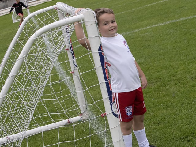 Top goalkeeper on Wednesday. (Photo: Jim McCafferty Photography)
