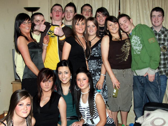 Party in full swing as Emma celebrates her 18th birthday at home 0007JML : Parties and celebrations March 2006: Emma Doherty.