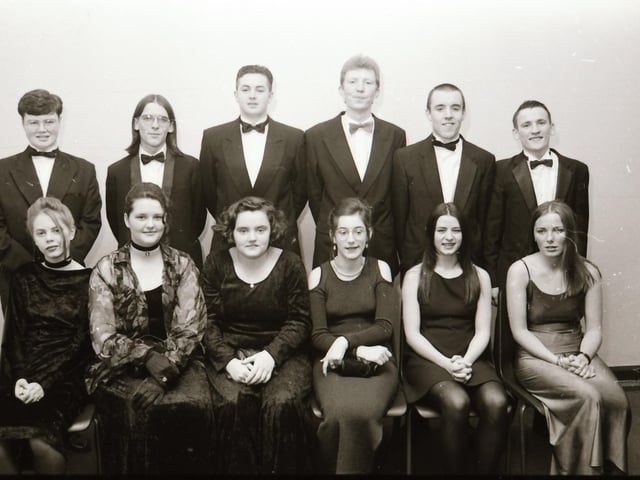 30 years ago: St Columb's College formal back in January 1994.:St Columb's College formal 1994