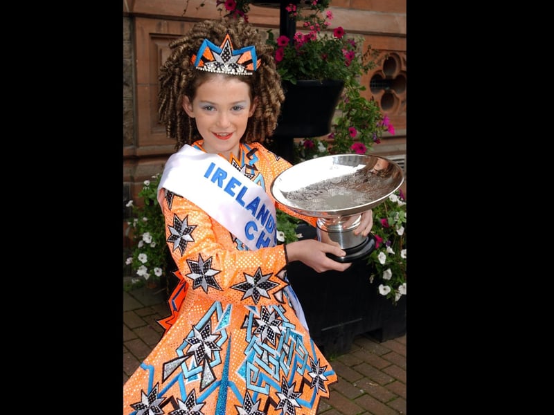 These Irish Dancing champions were featured in the 'Journal' in 2003 marking their achievements.