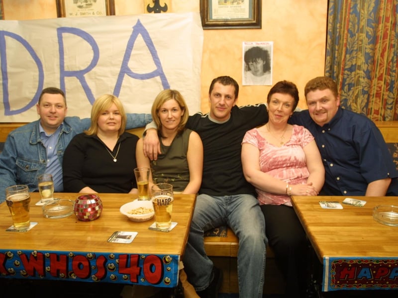 Trevor and Maria Moore, Wendy and Clive Austin, Noreen and Martin Ferguson.