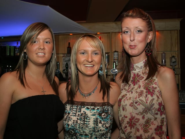 Aisling and Deidre out celebrating their 21st birthday together.