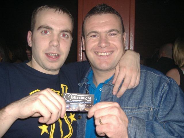 Revellers enjoying a night out in Sugar nightclub in late October, 2005.