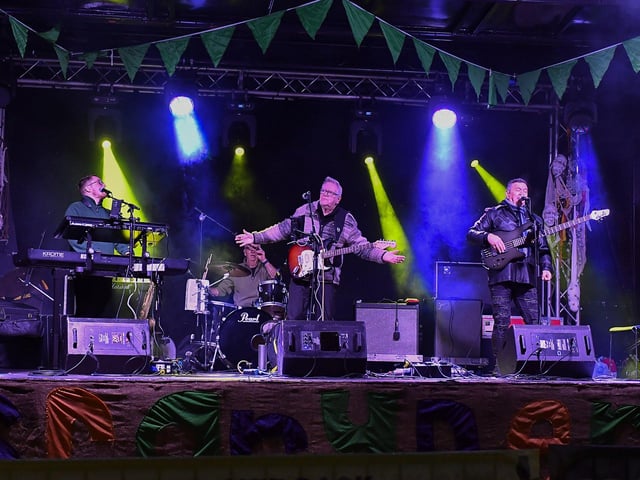 Entertainment in Guildhall Square. Photo: George Sweeney