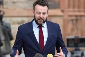 SDLP leader Colum Eastwood