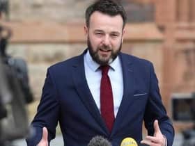 SDLP leader Colum Eastwood