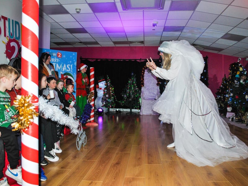 'Twas the week before Christmas' in Studio 2 in Derry with the Grinch, Santa, Mrs Claus, Cindy Lou Who, the elves and a Christmas Fairy.