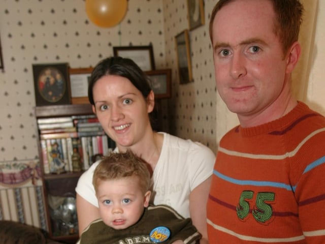 Parties and celebrations in September 2004: Ronan Armstrong.