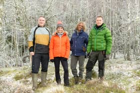 Iolo Williams, Michaela Strachan, Gillian Burke and Chris Packham