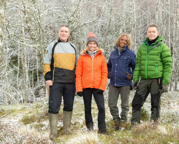 Iolo Williams, Michaela Strachan, Gillian Burke and Chris Packham