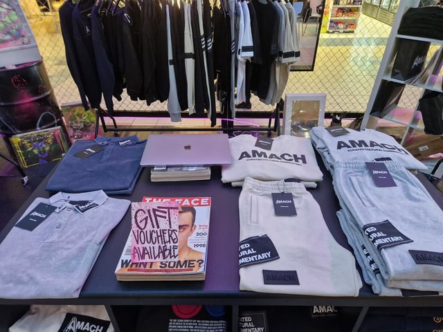 Local Fashion brand Amach has recently opened their first pop-up shop on level four of Foyleside, selling ethically made garments until Christmas Eve.