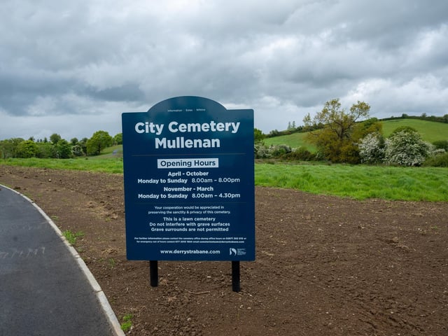 Derry City and Strabane District Council has officially opened its new municipal cemetery at Mullenan Road.