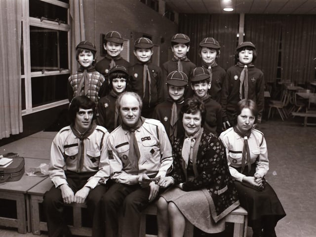Pennyburn Scouts cheque presentation to Strabane Special Care.