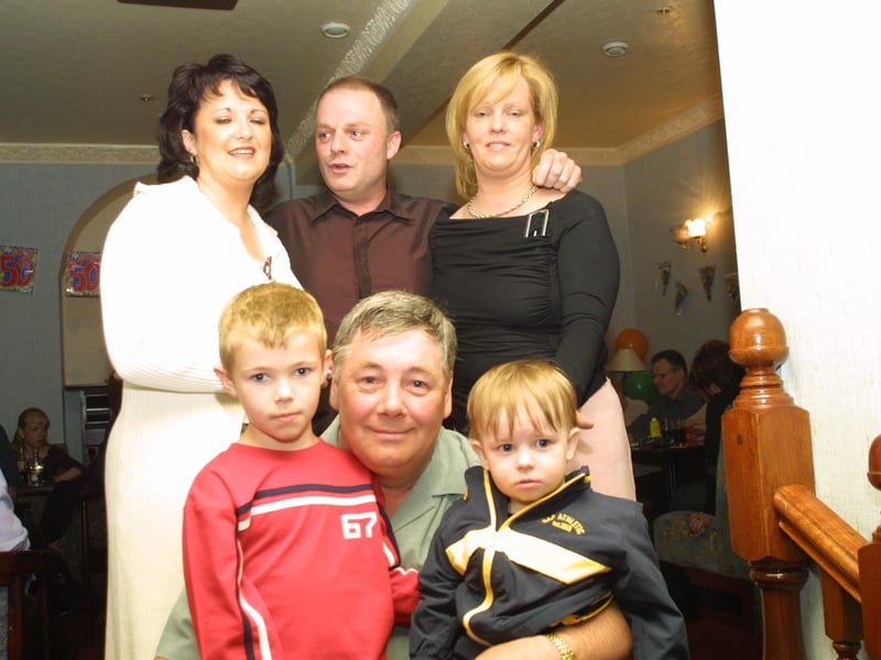 Rhonda McClean, Ivor McDowell, Sheila Dunne, Daniel Dunne, Damian Dunne and Eoin Dunne.