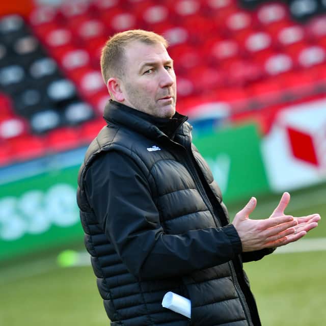 Derry City assistant boss Alan Reynolds.