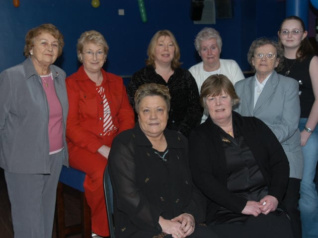 Parties and celebrations in February 2005: Betty & Johnny McDaid anniversary.