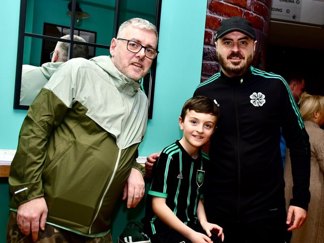 Pictured at the premiere of the ‘Football at the Heart – A Ballymoor Story’, film at the Nerve Centre last week.