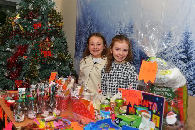 Stall holders had a variety of gifts on sale at the Galliagh Community Christmas Craft Fair and Wonderland on Saturday afternoon.  Photo: George Sweeney