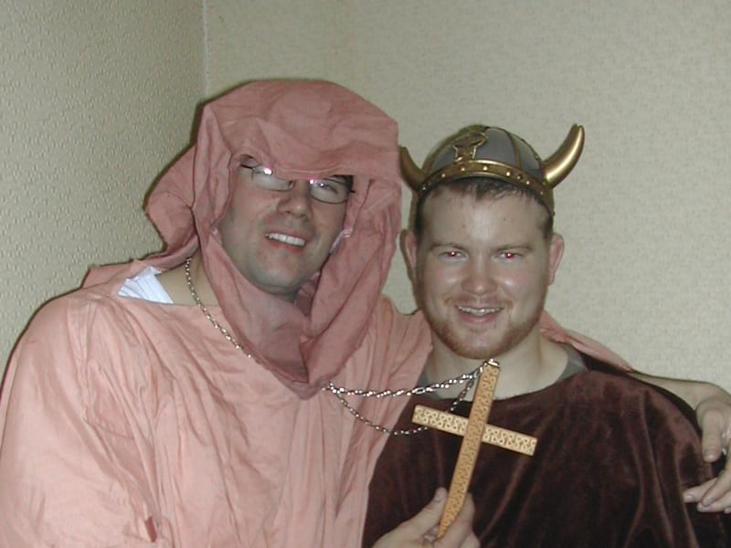 Celebrating Halloween in Derry 20 years ago