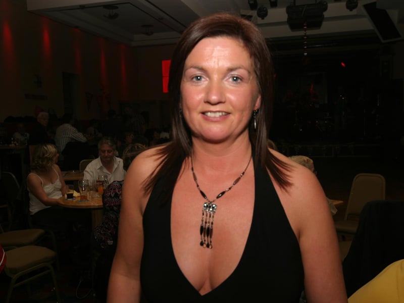 Lorraine Moore out for a party for her birthday.