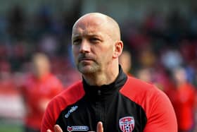 Paddy McLaughlin has left Derry City by 'mutual consent' according to a club statement. Photo: George Sweeney. DER2329GS –