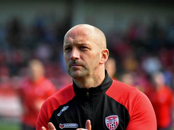 Paddy McLaughlin has left Derry City by 'mutual consent' according to a club statement. Photo: George Sweeney. DER2329GS –
