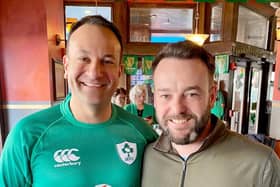 Leo Varadkar and Colum Eastwood