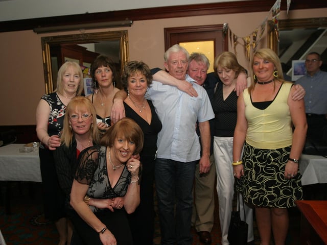 Party celebrations back in April 2004.
