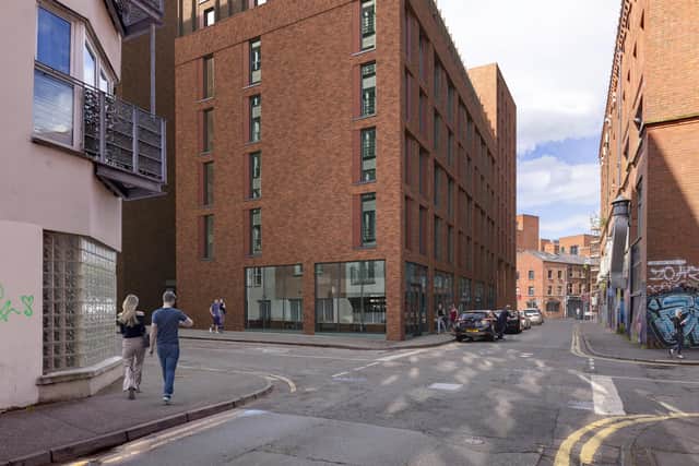 A view of the proposed development from Union Street. Image provided by Like Architects