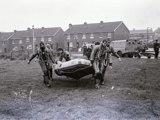 Search operation under way in 1985.