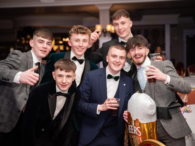 Prom at Holy Cross College, Strabane. Photos by Stevie Toye - Logopix'.