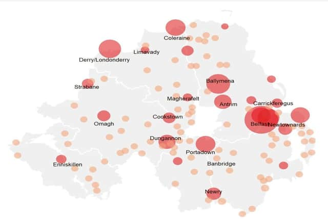 A new audit office report has found development applications in 100 areas, including 25 cities and towns including Derry, cannot be approved or are being subject to restrictions.