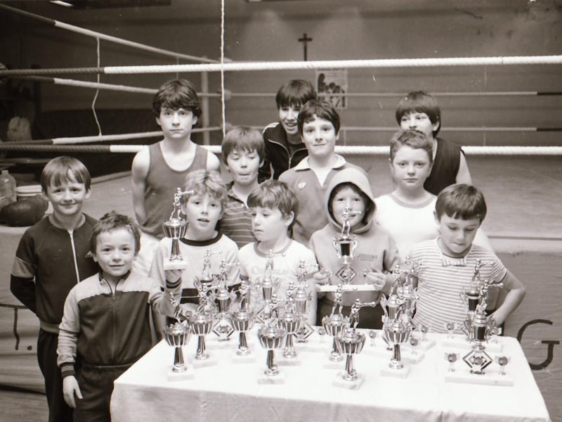 St Mary's Boxing Club boxing tournament.