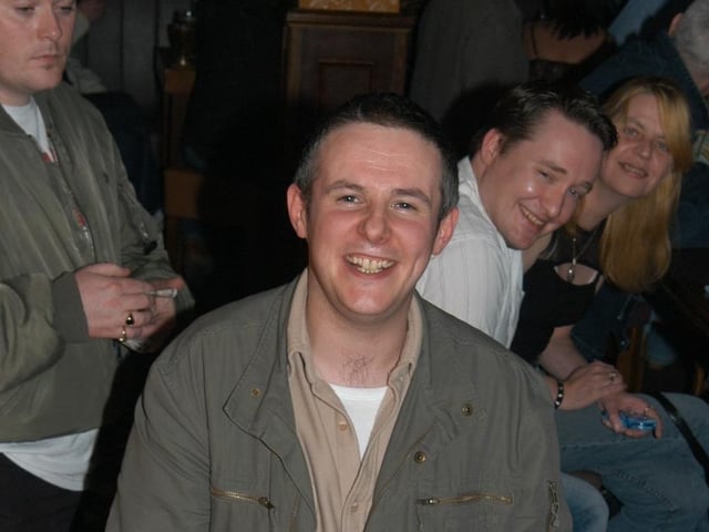Parties and celebrations in November 2004: Niall Duddy.