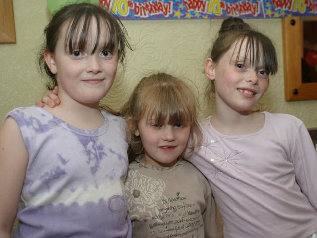 Parties and celebrations in June 2004: Robyn & Rochelle Moore.