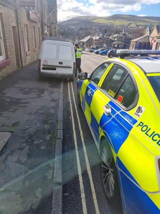 Police in Derbyshire were kept busy over the weekend by a range of offenders on the roads.
