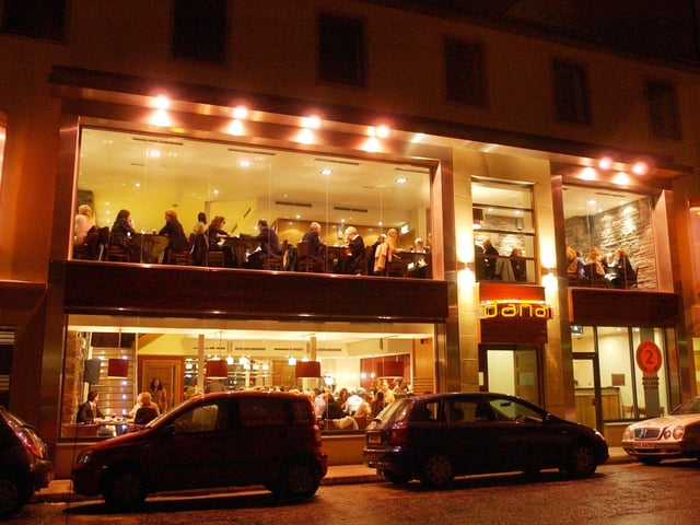 Customers dining out of an evening at Danano's restaurant in Derry 20 years ago back in October 2004.